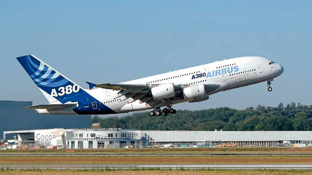 Finally finished – nine months later and another A380 is up and flying. Finally finished – nine months later and another A380 is up and flying.